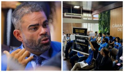 Sindicato dos servidores da Câmara de São Luís repudia truculência de Paulo Victor