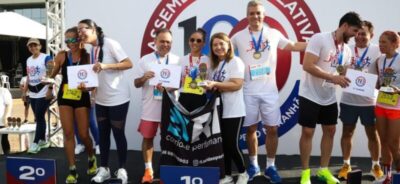 VENCEDORES DA CORRIDA DA ALEMA CELEBRAM INICIATIVA DA CASA EM FAVOR DO ESPORTE.