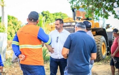 Prefeitura de Buriticupu inicia da obra de contenção da voçoroca no Residencial Eco Buriti