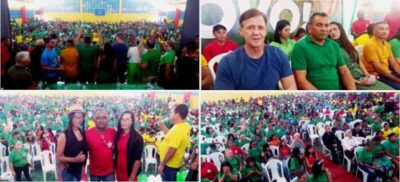 O POVO QUER SE LIBERTAR! Apesar das perseguições, Pré-candidatos à prefeito e vice “ZÉ DO POSTO” & “ZÉ DA TÁBUA” levam multidões a Convenção Municipal do MDB