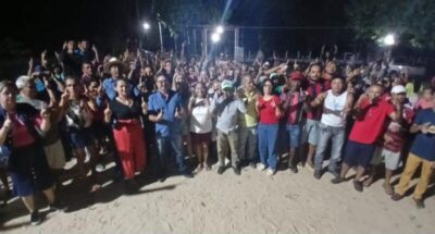 ARAGUANÃ: Pré-candidato à vereador ANTÔNIO LAU mostra que tem prestígio e reúne uma multidão de apoiadores em sua residência