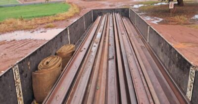 Polícia Civil recupera cargas de trilho furtados da mineradora Vale