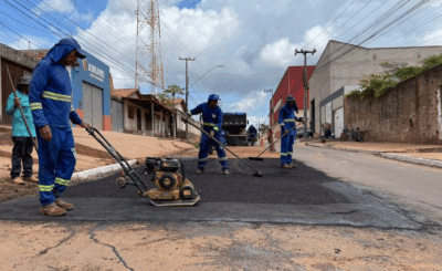 Prefeitura de Imperatriz intensifica recuperação de vias