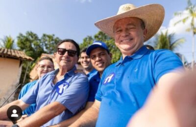 Governador Carlos Brandão participa da carreata de ARY MENEZES DO 11 em Nova Olinda do Maranhão