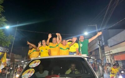 Mega carreata abre oficialmente campanha de Bartolomeu Alves à reeleição em Senador Lá Rocque