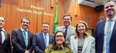 Assembleia faz história com eleição unânime de Andreia Rezende como 1ª vice-presidente