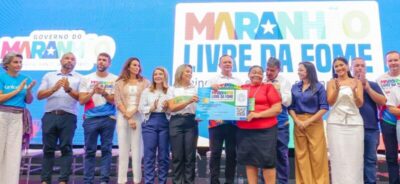Iracema Vale participa do lançamento do programa Maranhão Livre da Fome