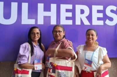 Comitiva representa as santa-luzienses no Fórum Estadual de Políticas Públicas para as Mulheres
