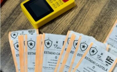 PM prende cambistas com ingressos falsos para Botafogo-PB x Flamengo