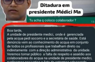 DENUNCIA GRAVE! Abuso de poder político em pré-campanha no Hospital da Criança: Funcionários sofrem com assédio e perseguição!*