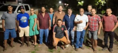 MAIS DE UMA DEZENA! De uma só vez, várias lideranças de Araguanã manifestam apoio ao Pré candidato à prefeito NETO WEBA