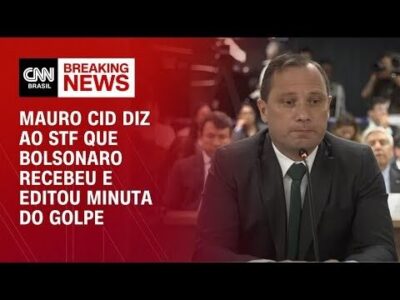 Bolsonaro “enxugou documento” para “somente” prender Moraes, diz Cid