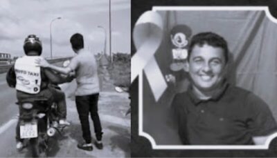 Mototaxista que aparece em vídeo com vereador antes do desabamento da ponte é sepultado
