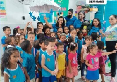 Prefeitura de Alcântara promove ação educativa sobre a importância da água