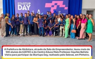 Alunos de Alcântara prestigiam evento Startup Day em Pinheiro-MA