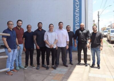 Prefeito André da RalpNet recebe Superintendente do INSS em Pinheiro-MA