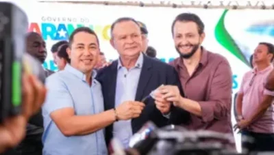 Prefeito André da RalpNet recebe nova ambulância para reforçar a saúde em Pinheiro