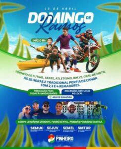 Prefeitura de Pinheiro organiza programação especial para o Domingo de Ramos no Parque Ambiental Pericumã