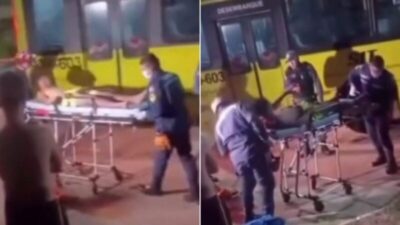 Assaltante morre após passageiro reagir em ônibus na Avenida dos Franceses