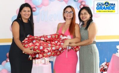 Prefeitura de Cachoeira Grande, através da Secretaria de Assistência Social, realizou a entrega dos Kits Natalidade para as gestantes