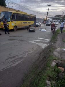 Motociclista morre ao colidir com ônibus em São Luís
