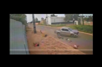 Mulher com sintomas de embriaguez atropela grupo de pedestres em Balsas