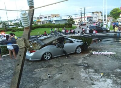 Acidentes com quebra de postes da rede elétrica causam transtornos no Maranhão