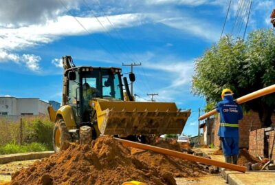Cobertura de esgotamento sanitário avança em Timon com obras em 9 bairros