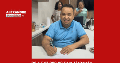 Anapurus: 1 Milhão e Meio Sem Licitação nos Primeiros Contratos da Gestão de Tânios