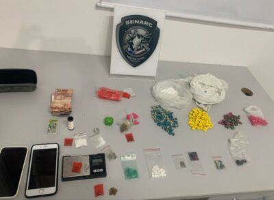 Polícia Civil prende homem por tráfico de drogas sintéticas em posto de combustível em São Luís