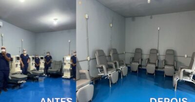 Depois de inaugurar hemodiálise que nunca funcionou, equipamentos desaparecem do hospital de Amarante do Maranhão.