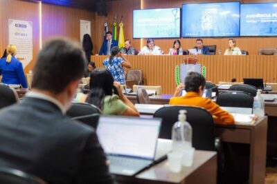 Semfaz apresenta Relatório de Gestã Semfaz apresenta Relatório de Gestão Fiscal do 1º Quadrimestre de 2023 em audiência pública na Câmara