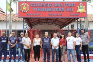 Prefeito Eudes Barros visita Colégio Militar Tiradentes XII para avaliação de infraestrutura local