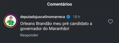 Prefeito de Santa Luzia declara publicamente apoio à pré-candidatura de Orleans Brandão ao governo do MA