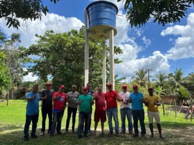 Prefeito Zé Martins vistoria cinco novos sistemas de abastecimento de água na zona rural de Bequimão