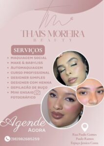 Thais Moreira Beauty: Realce sua beleza com quem entende do assunto!