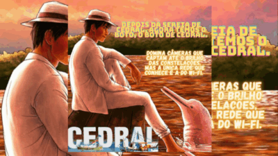 Depois da sereia de Cedral, agora temos o boto, o boto de Cedral.