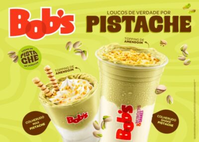 Bob’s apresenta novas sobremesas com creme de pistache