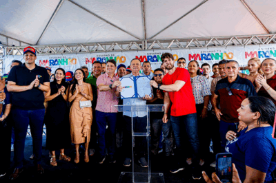 Governador Brandão entrega obras, serviços e anuncia novas ações para Lago Verde e Bacabal