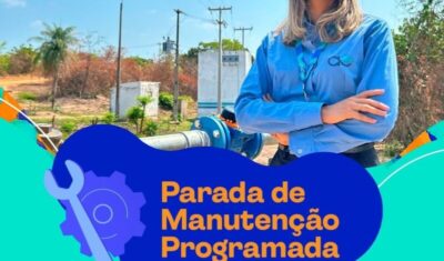Blog Do Ribinha: Águas de Timon anuncia parada programada para melhorias no sistema de abastecimento