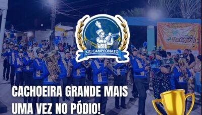 Cachoeira Grande é campeã no XXI campeonato de fanfarras e bandas do Maranhão