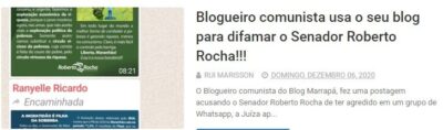 Assassinatos de reputações? Mesmo depois das eleições as emissoras alugadas pelo comunismo continuam deturpando assuntos para atingir adversários….