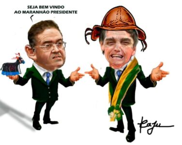 Charge do dia: Seja bem vindo presidente do Brasil ao Maranhão!