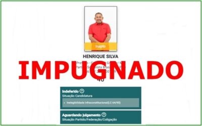 Juiz impugna a candidatura de Henrique Silva, para prefeito de Cachoeira Grande nas eleições de 2024