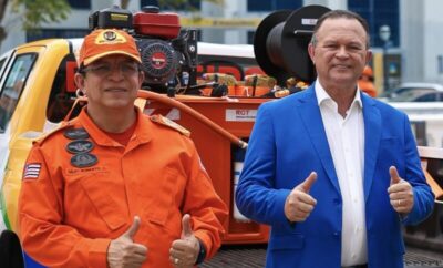 Governador Brandão e Comandante Célio Roberto destacam avanços do Corpo de Bombeiros
