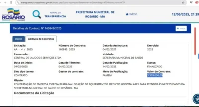 Falta de atendimento a criança de 6 anos expõe descaso da gestão Jonas Magno com a saúde pública em Rosário-MA