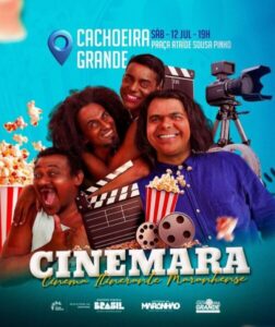 Prefeitura de Cachoeira Grande, convida à população para a exibição do filme “Muleque Té Doido