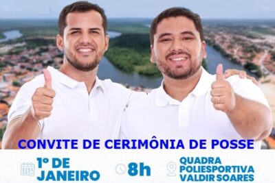 Prefeito Eleito de Barreirinhas, Vinicius Vale convida população para cerimônias de posse