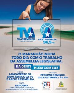 TV e Rádio Assembleia apresentarão nova marca durante Expoema 2023