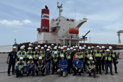 Porto do Itaqui recepciona fiscais da Antaq para qualificação profissional